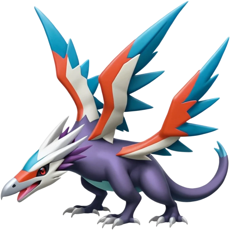 Silvally-Nargacuga-Noivern-Latios-fusion emoji