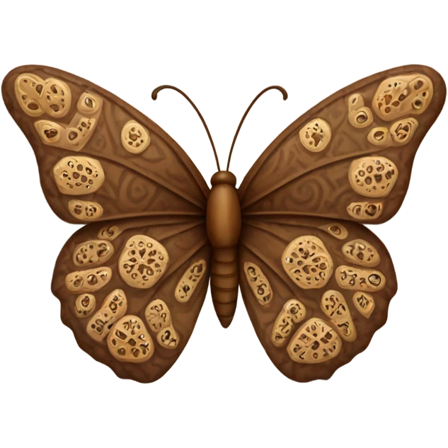 Brown butterfly  emoji