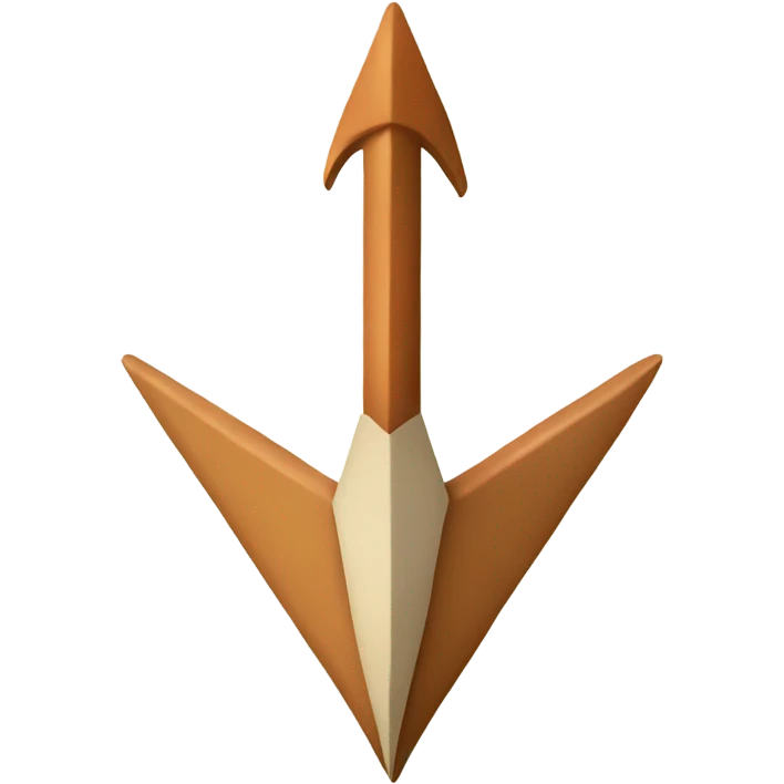 Arrow from point to point emoji