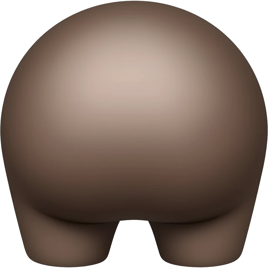 Bitmoji with big booty emoji