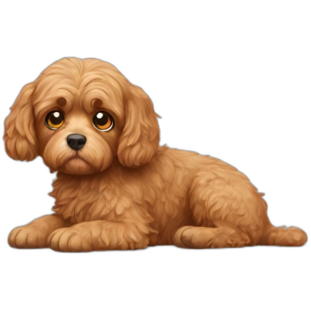 cavoodle sick emoji