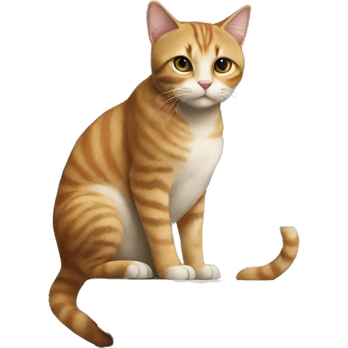 cat sitting on a pillar emoji