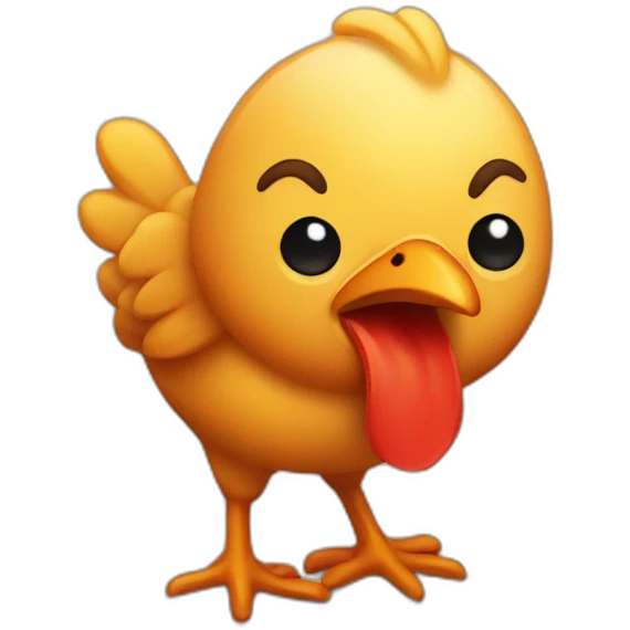 Spicy chicken  emoji