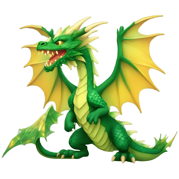Fire-breathing dragon emoji