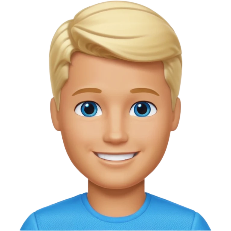 Barbie Ken hace emoji