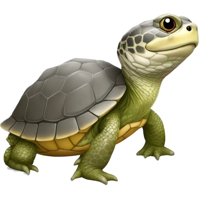 Diamondback terrapin emoji