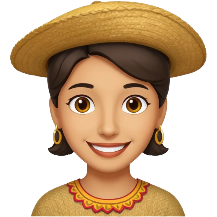  a sad spanish smiley emoji