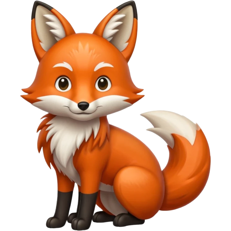 three tails fox emoji