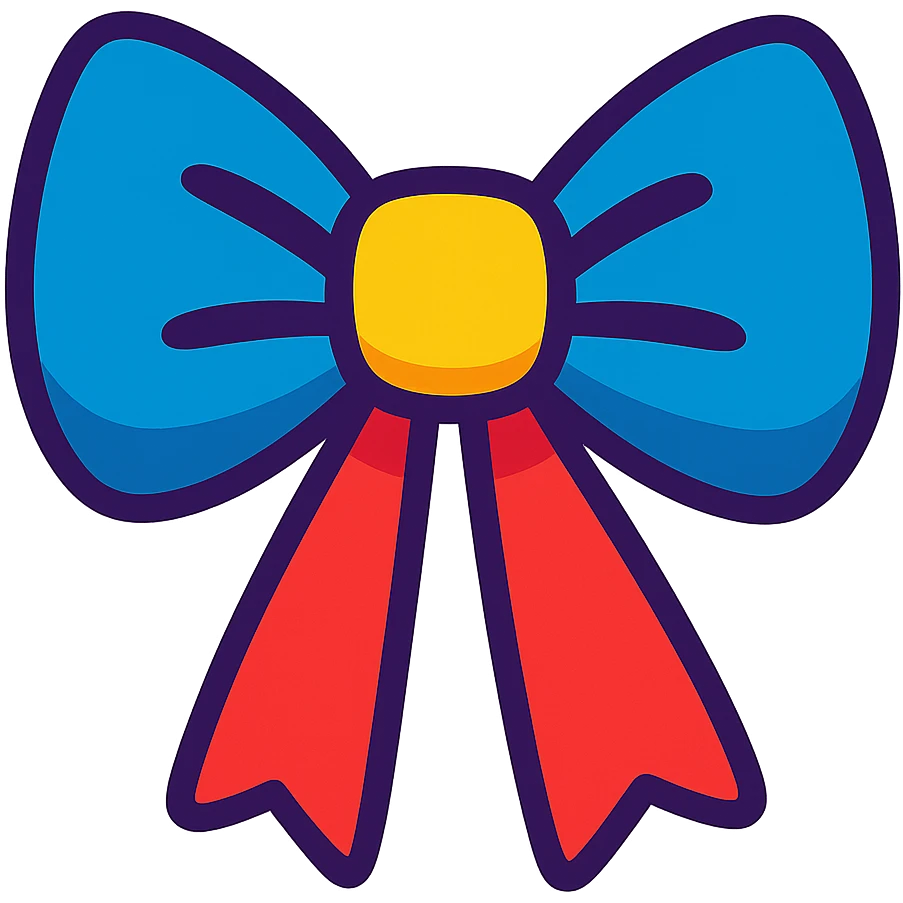 hair bow emoji