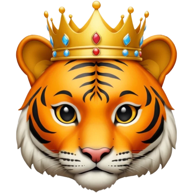 👑🐯 emoji