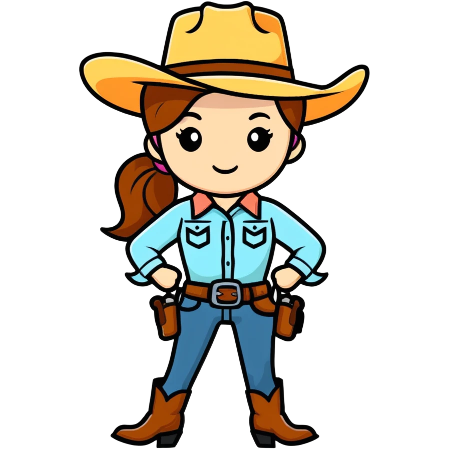 Cowgirl  emoji