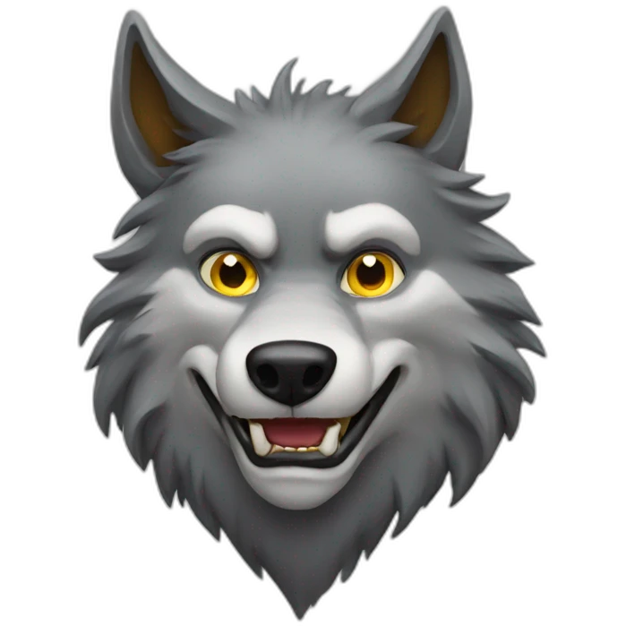 Loup garou emoji