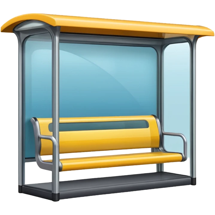 bus Shelter emoji