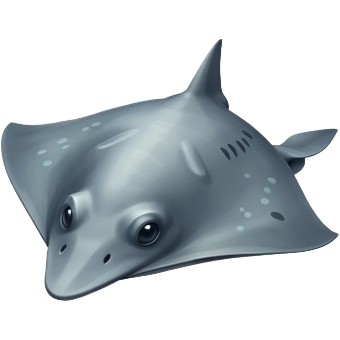 Realistic Sting ray emoji