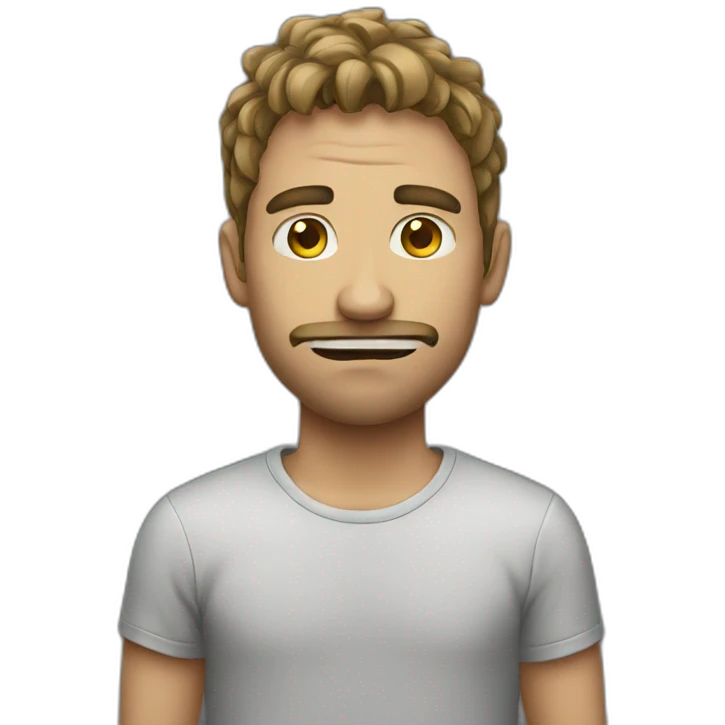 addict guy emoji