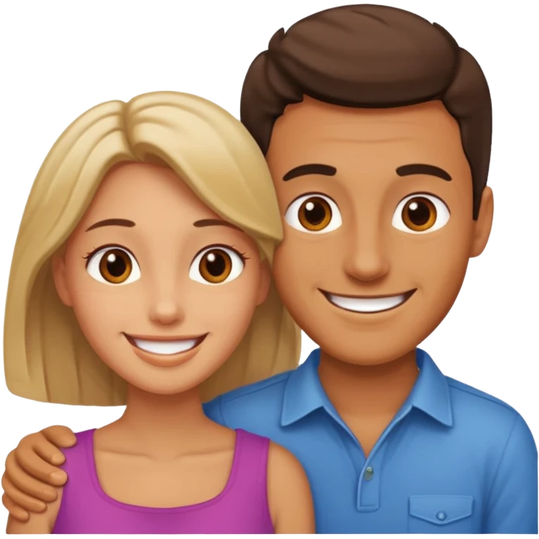 Man devoted to a woman emoji