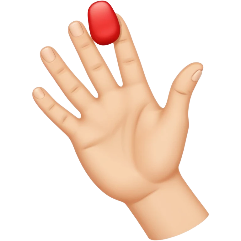 Missing thumb emoji