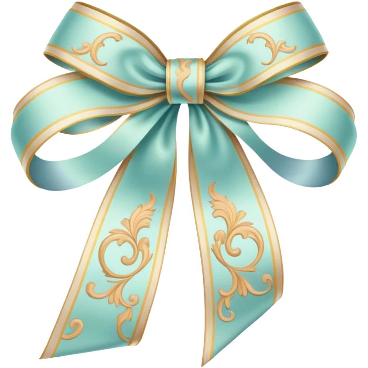 rococo regency ribbon emoji