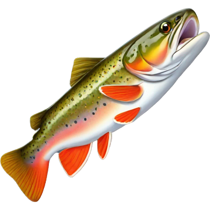 brook trout  emoji