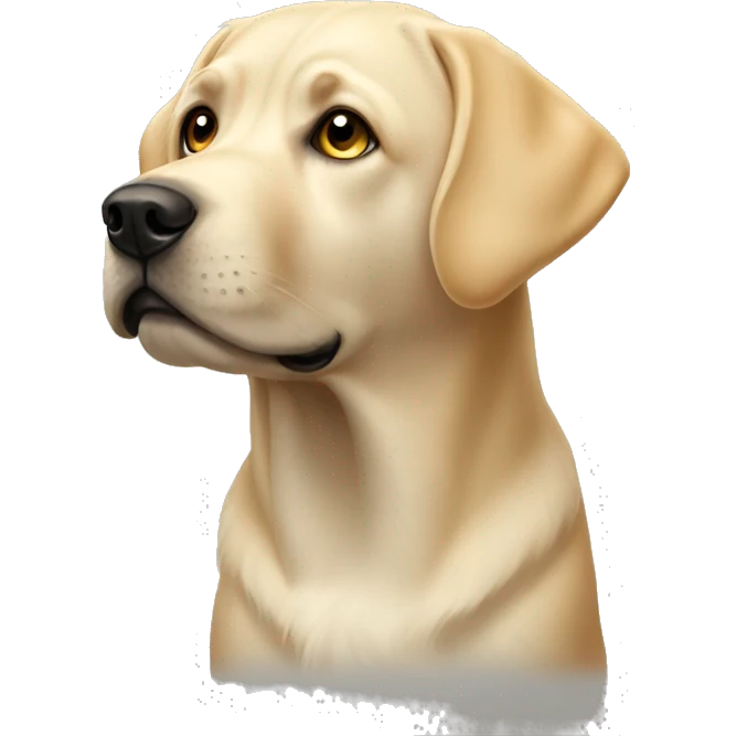 light labrador  emoji