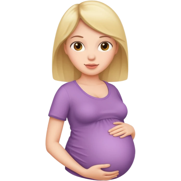 pregnant woman emoji