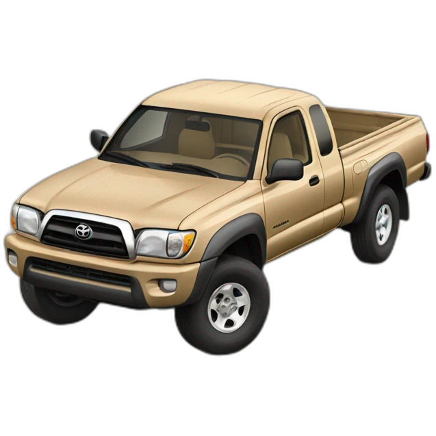 2003 Toyota tacoma ext cab with sand pant emoji