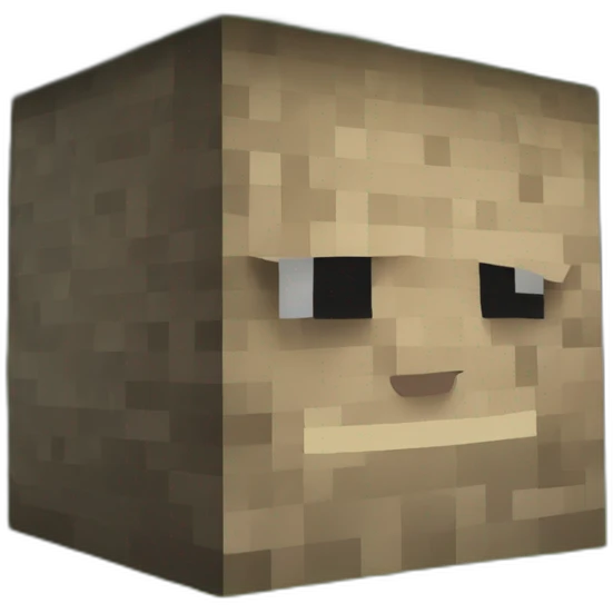 Block de terre minecraft  emoji