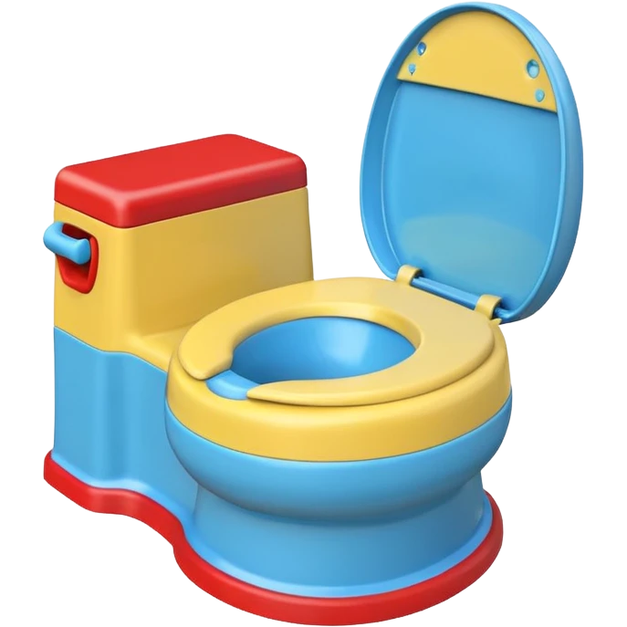 Potty trainer without a person on it. emoji