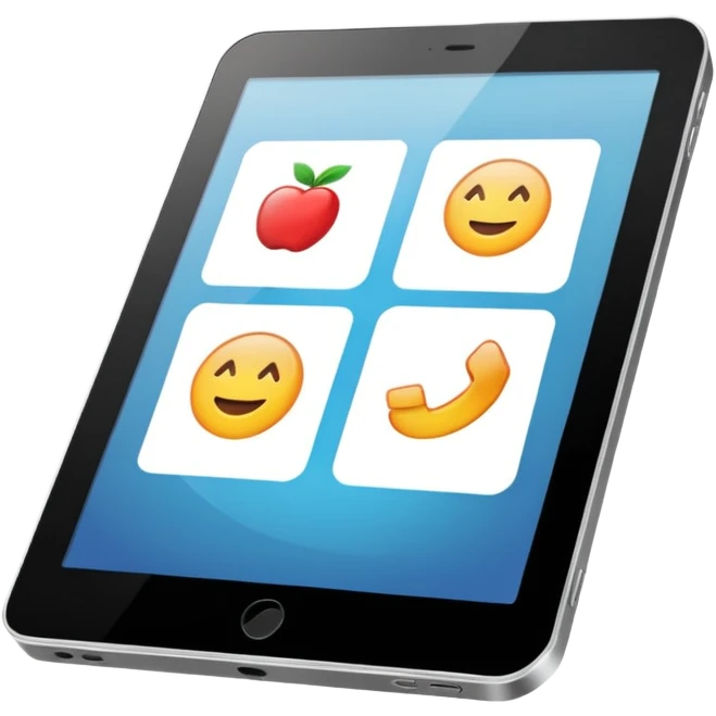article on tablet emoji