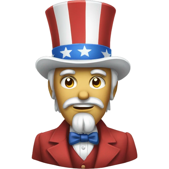 uncle sam disapproves emoji