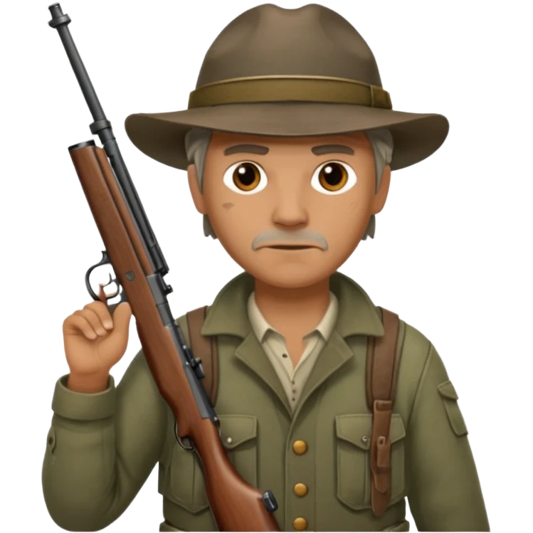 Poacher emoji