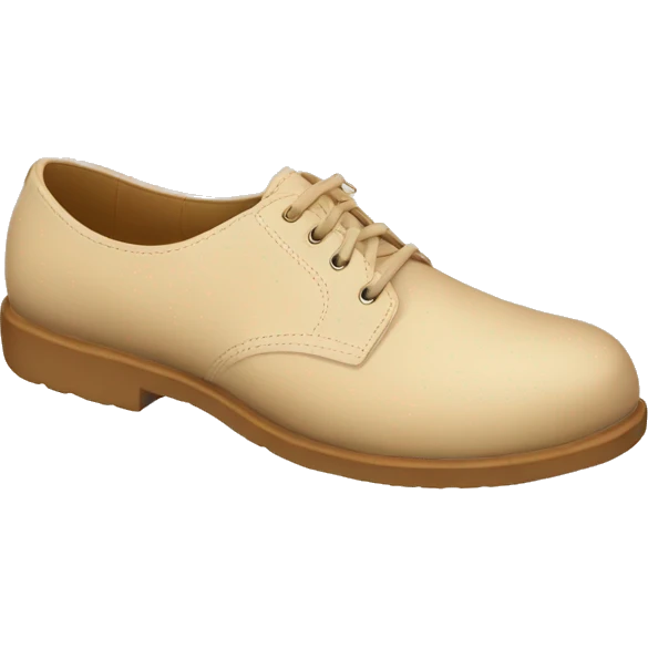 beige men's shoes emoji