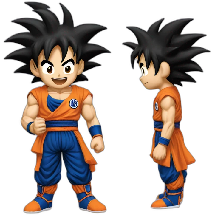 does goku clean nuts? emoji
