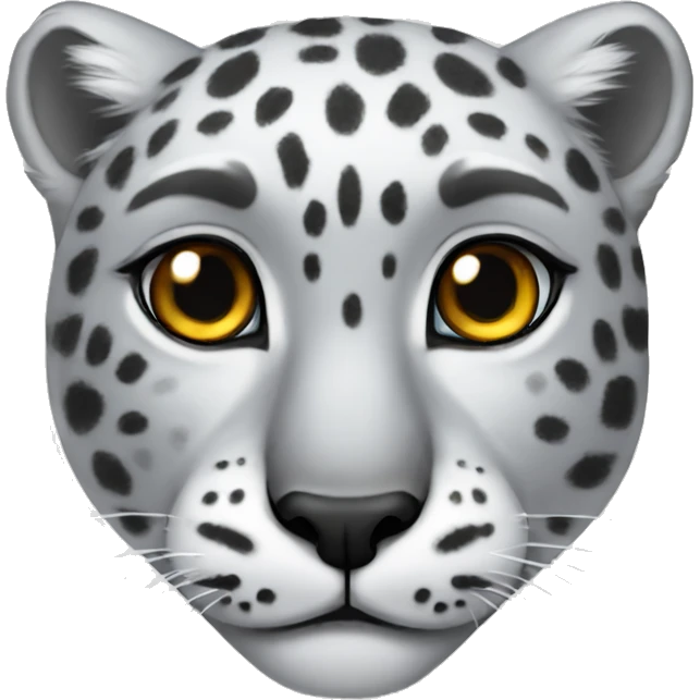 snow leopard emoji