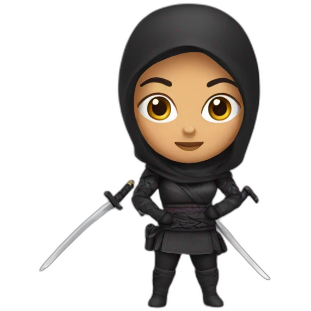 Latina ninja emoji