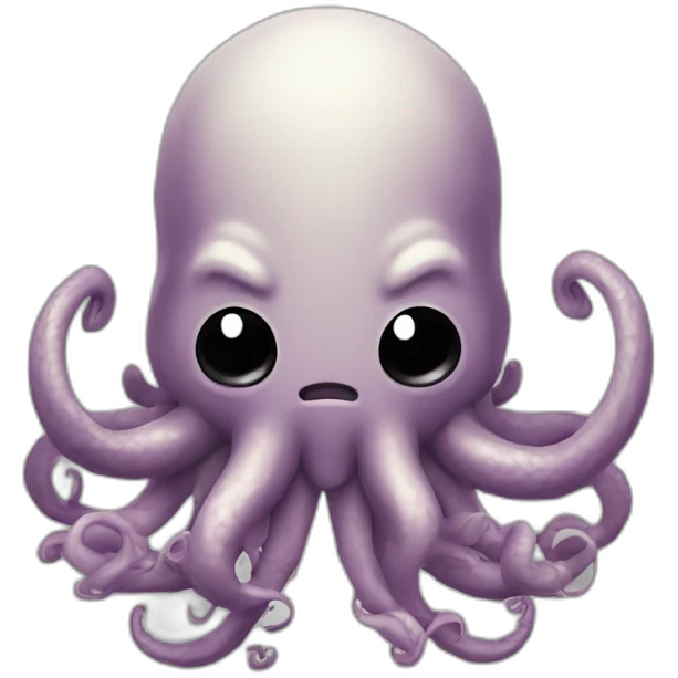 a cute kraken with a cute angry facea cute kraken with the naruto logo on the front emoji