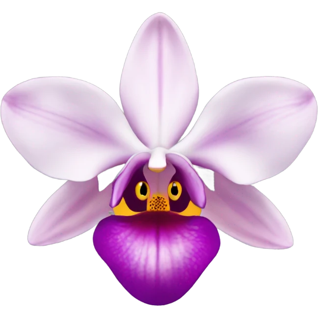 Orchidée rouge  emoji