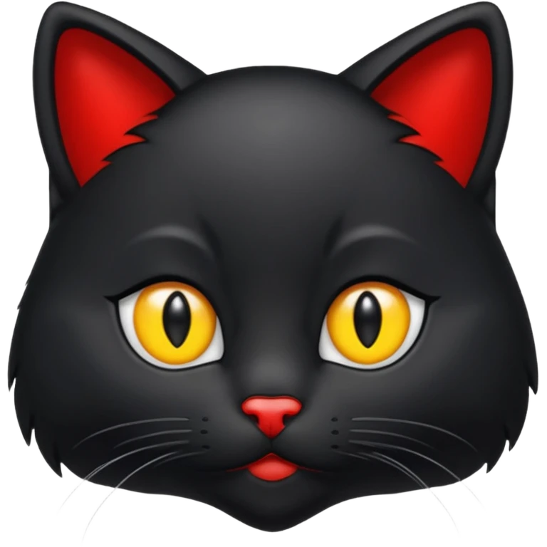 Coeur avec un chat emoji