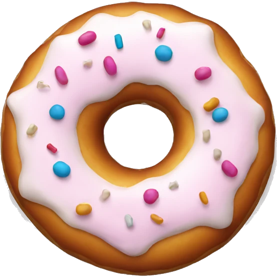 Donut marshmallow emoji