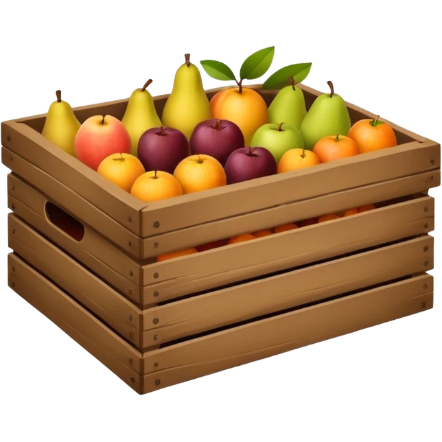 a fruit box empty emoji