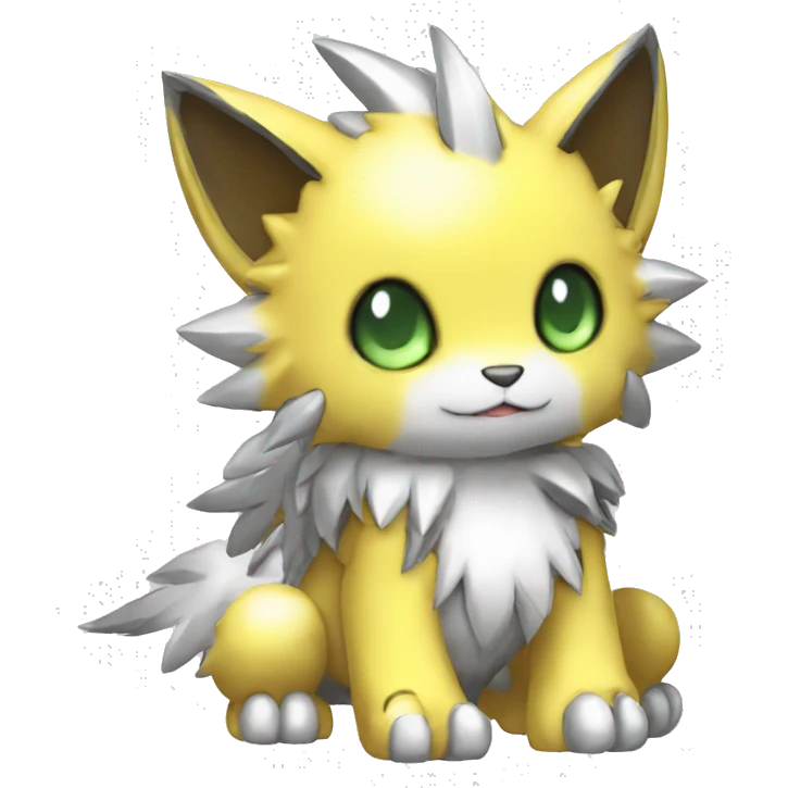 cute cool edgy beautiful shiny pretty Digimon-Fakemon-animal full body emoji