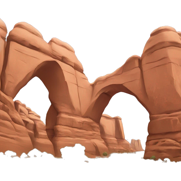 Arches national park emoji