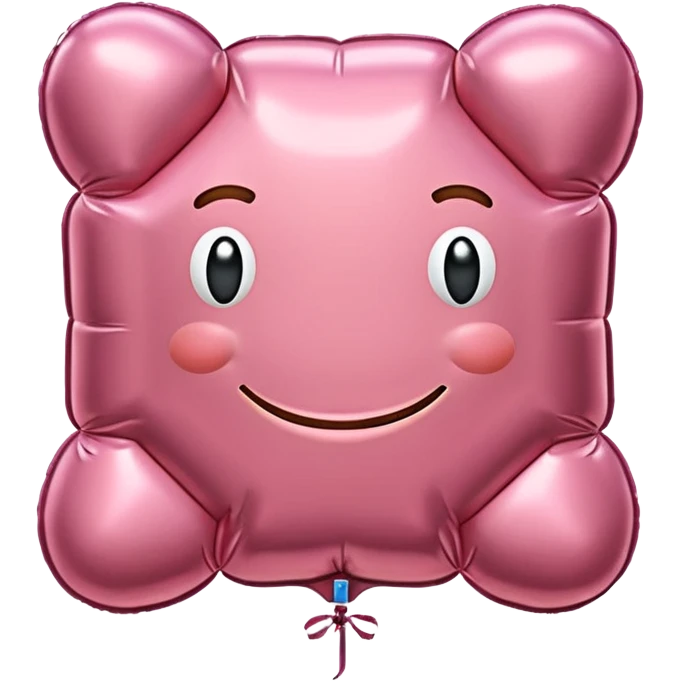 spam meat jeff koons style  balloons emoji