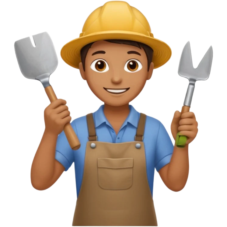 trowel gardening emoji