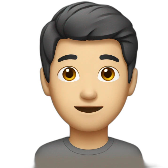 Asian guy emoji