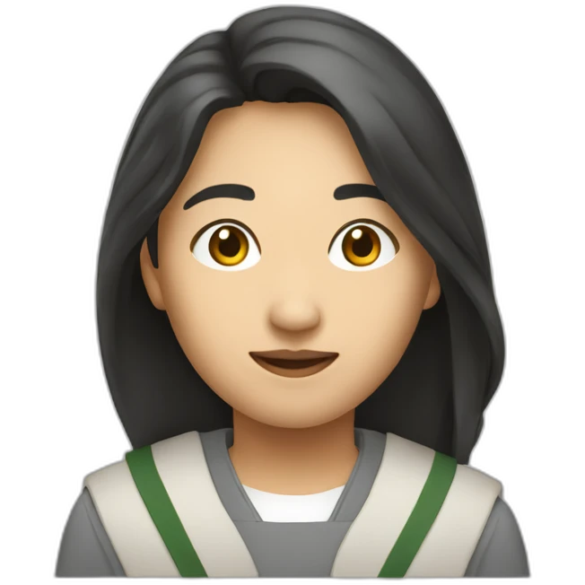 Catholic Asian Berkeley student emoji