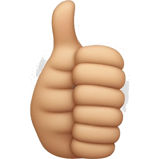 THUMBS DOWN emoji