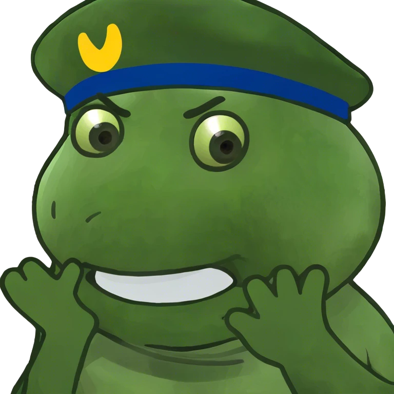 An emoji choking its self with two hands emoji