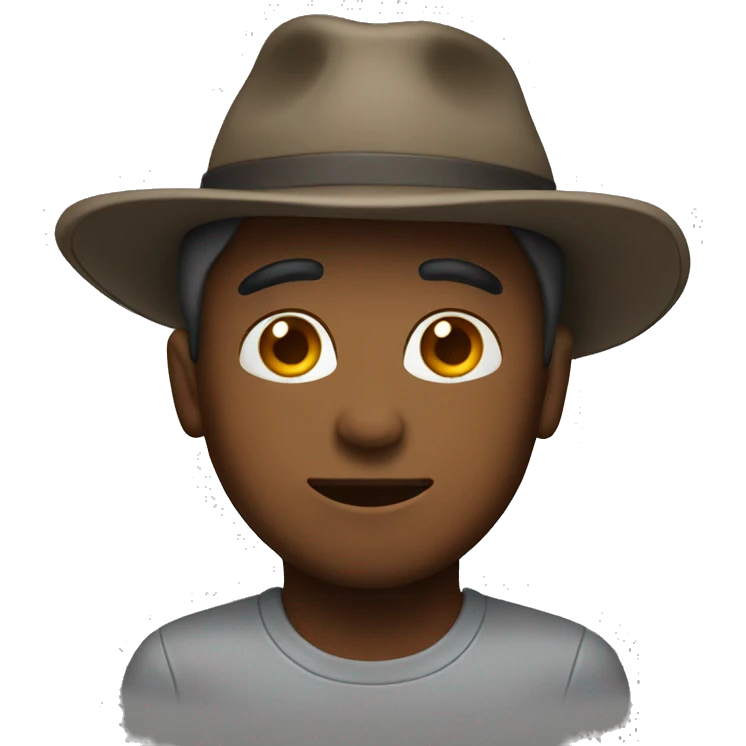  WEARING A HAT emoji