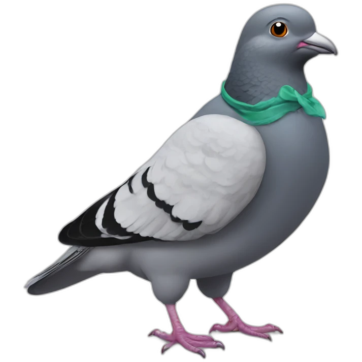 pigeon rapper emoji